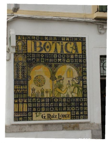 Postcard Old botica