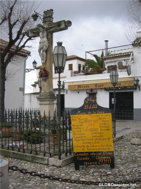 Postcard A Square In Granada