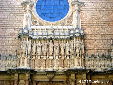 Postcard Monestir de Montserrat - Basilica