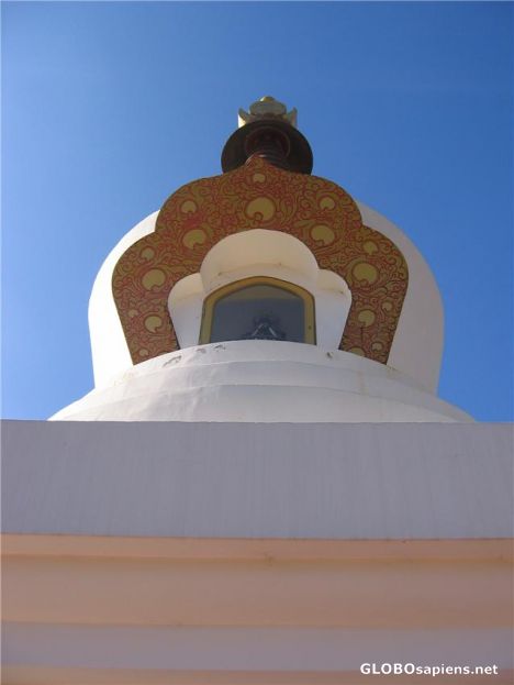 Postcard Bhuddist Temple Stupa