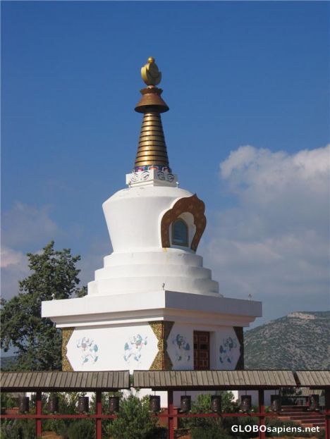 Postcard Stupa-Another View