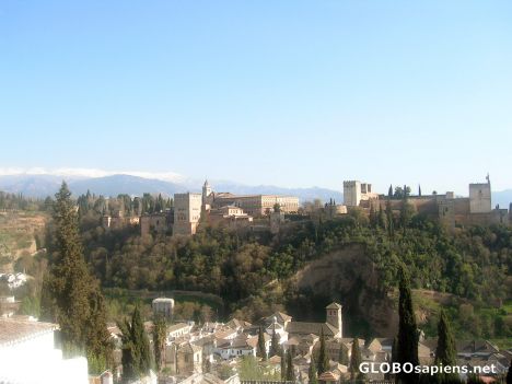 Postcard View of the Alhambra