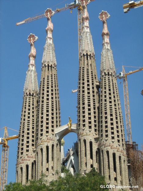 Postcard Sagrada Familia