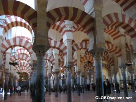 Postcard More Columns of the Mezquita
