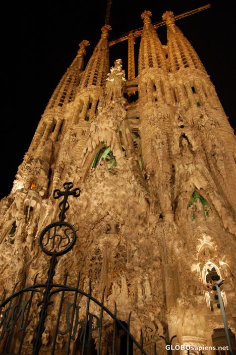 Postcard Barcelona, Gaudi.