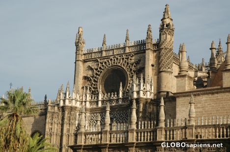 Postcard The Cathedral of Seville.