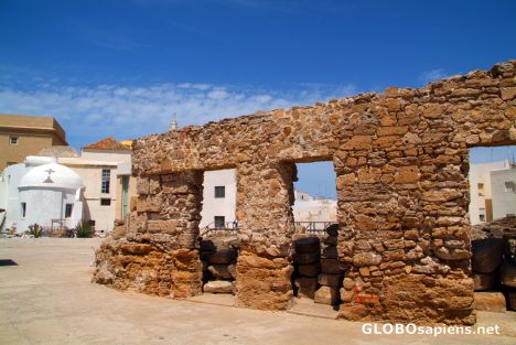 Postcard Cadiz, Andalusia - Roman Theatre