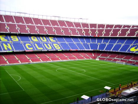 Postcard Fútbol Club Barcelona