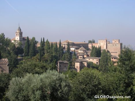 Postcard View from the Alhambra