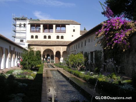Postcard Palacio de Generalife