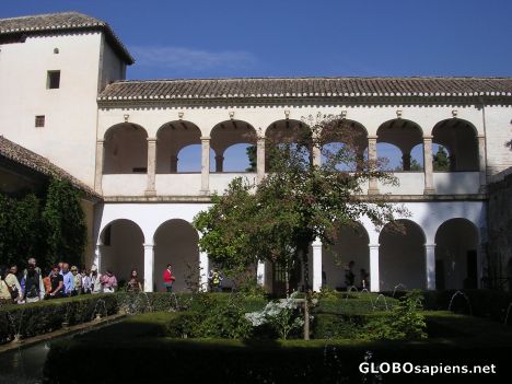 Postcard Palacio de Generalife 2