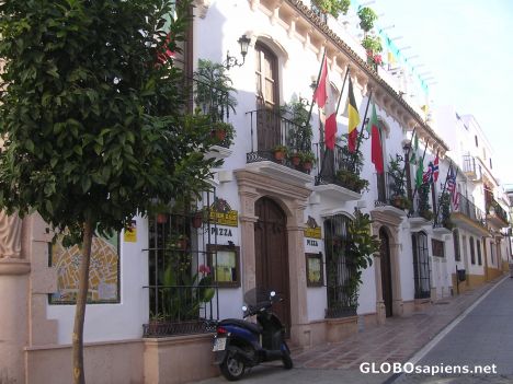 Postcard Street in Marbella