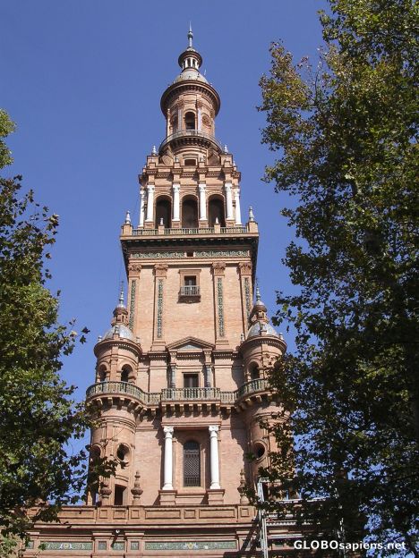 Postcard View of the North Tower