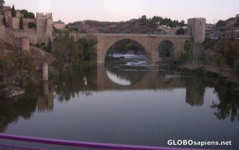 Postcard Bridge in Toledo
