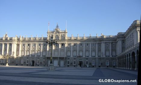 Postcard Royal Palace of Madrid