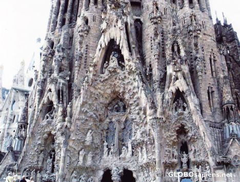 Postcard La Sagrada Familia