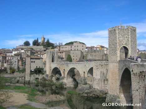 Postcard Medieval bridge