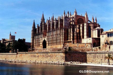 Postcard La Palma (ES) - Balearics - the Cathedral
