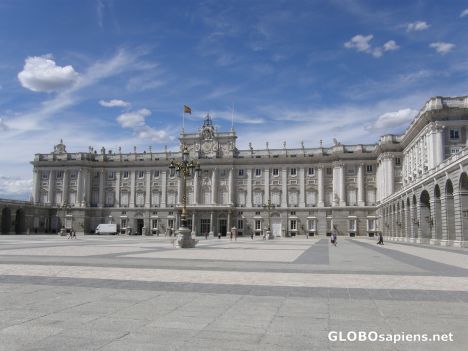 Postcard Royal Palace of Madrid