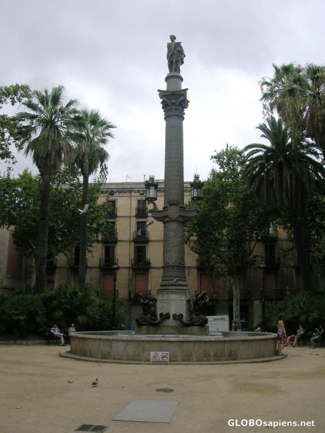Postcard Duque de Medinaceli monument