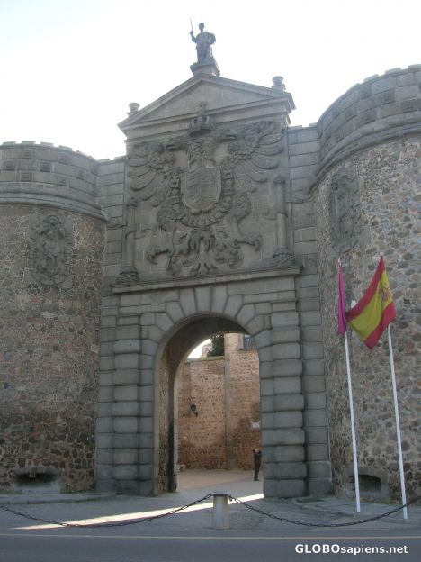Postcard Puerta de la Bisagra