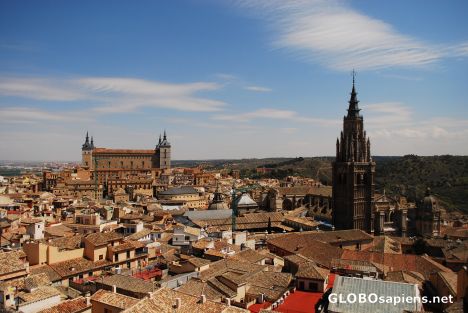 Postcard Panorama of Toledo