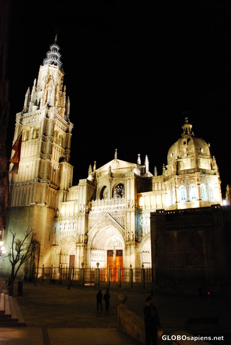 Postcard The cathedral in Toledo
