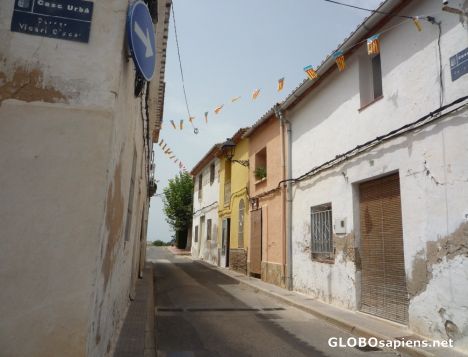 Postcard Village Els Poblets Alley