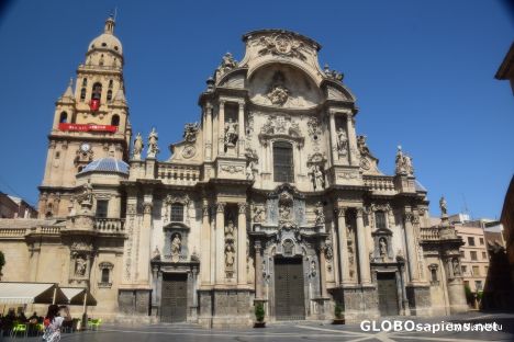 Postcard Murcia Cathedral