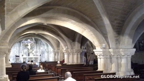 Postcard Cathedral crypt