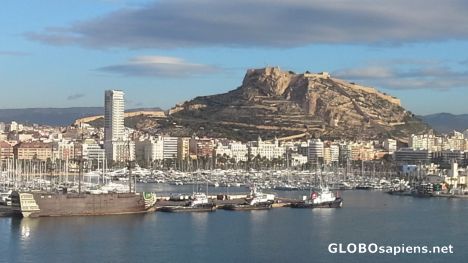 Postcard Panoramic Alicante