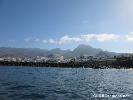 Postcard Tenerife landscape