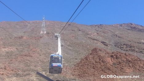 Postcard El Teide Cable Car...