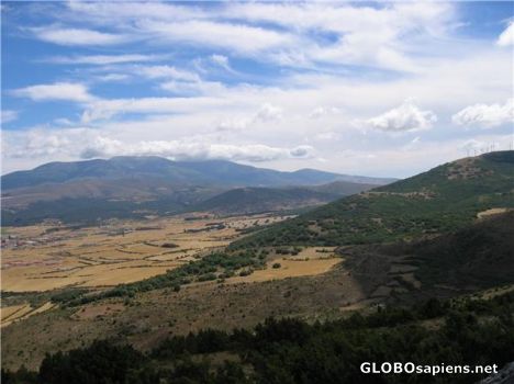 Postcard View of Olvega Valley