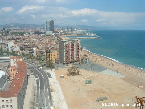 Postcard Barceloneta & the Beach