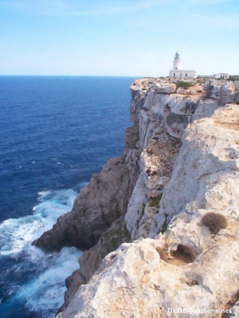 Postcard Cap Cavalleria, Menorca