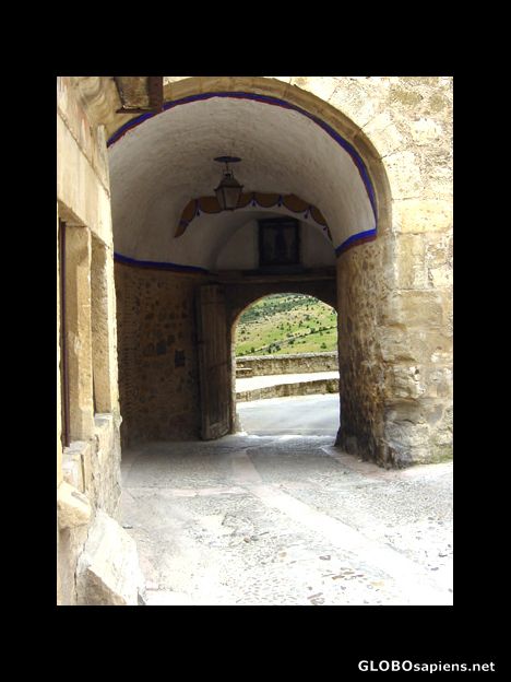 Postcard Gateway from Pedraza, Segovia,