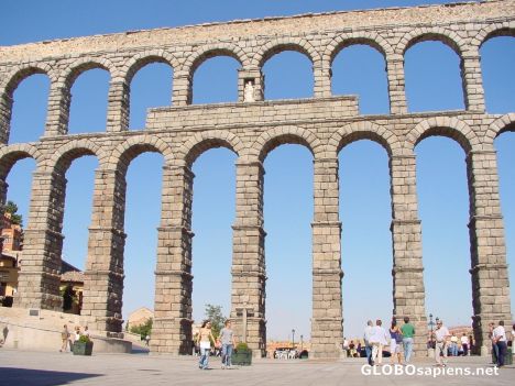 Postcard Aquaduct of Segovia