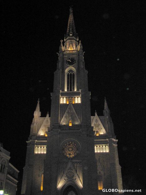 Postcard Catedral by night