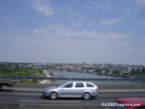Postcard Panorama of Belgrade