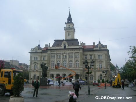 Postcard Town Hall