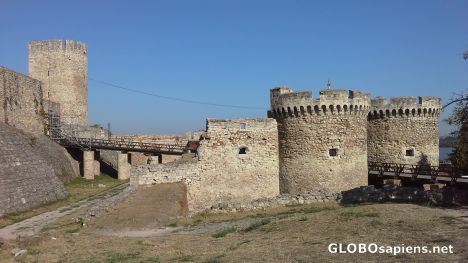 Postcard Walls of Kalemegdan Fortress