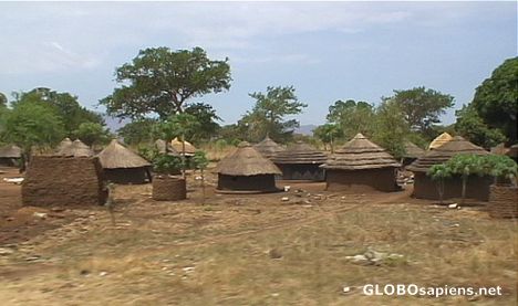 Postcard Village near Juba