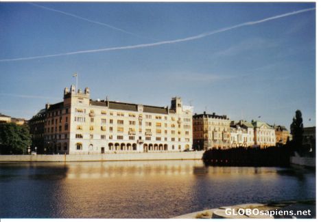 Postcard Stockholm in Autumn