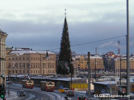 Postcard Christmas in Stockholm 2004