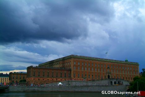 Postcard Stockholm (SE) - Royal Palace - general view