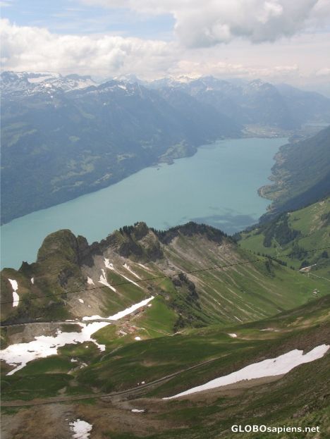 Postcard View from Brienzer Rothorn