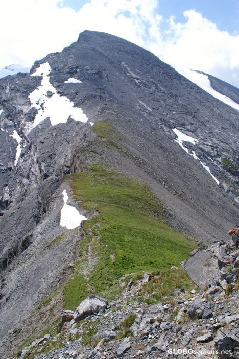 Postcard Ober Tatelishorn 2962 m