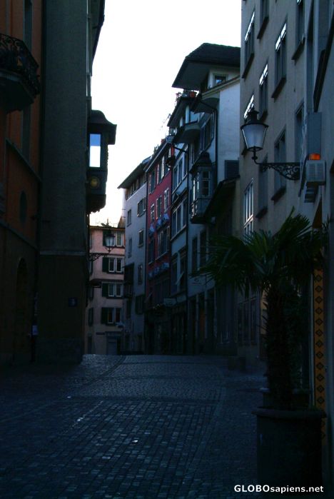 Postcard Zurich - the old town - 2