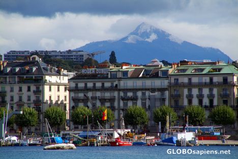 Postcard Geneva - by the lake